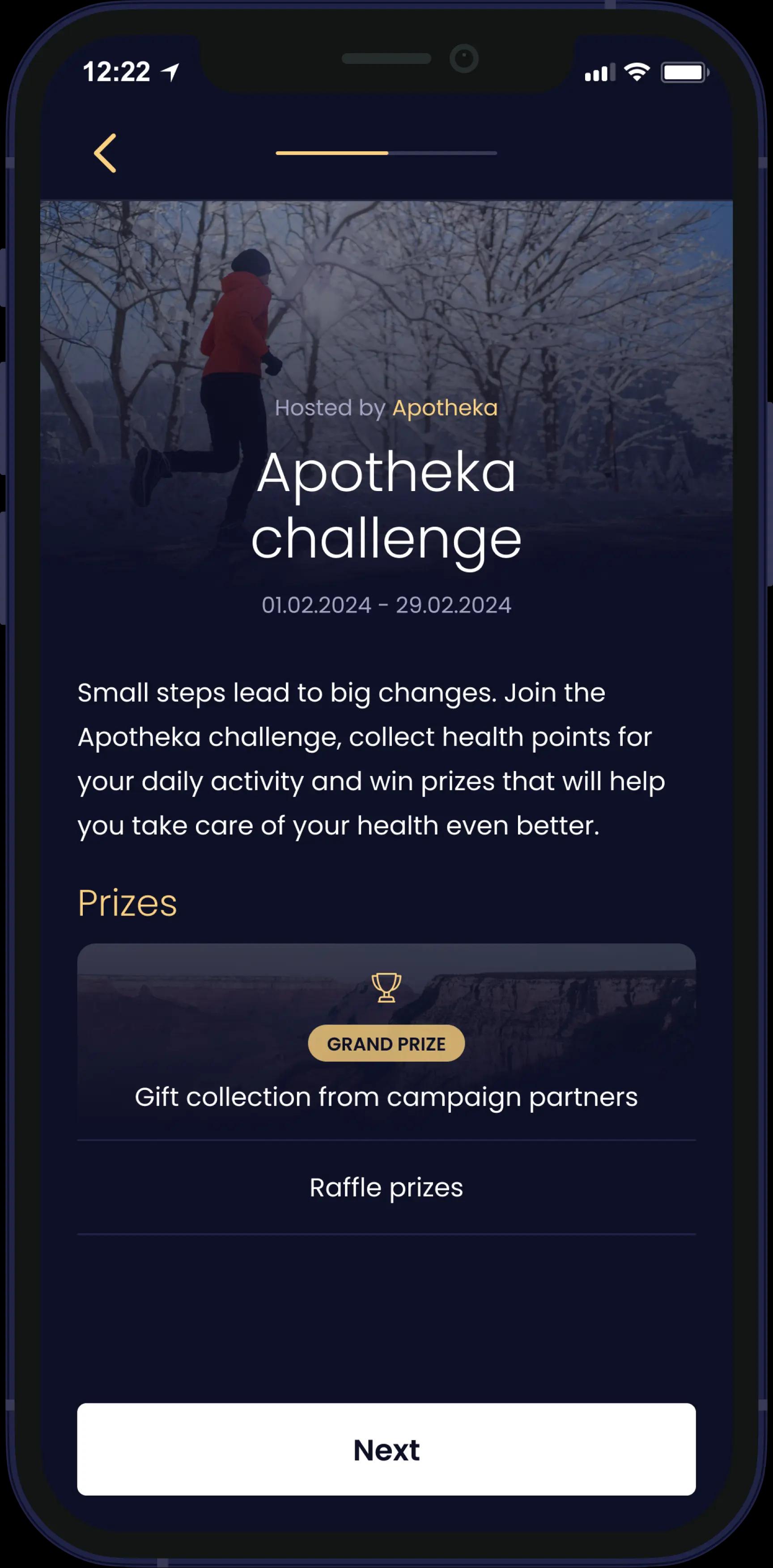 Join Apotheka challenge