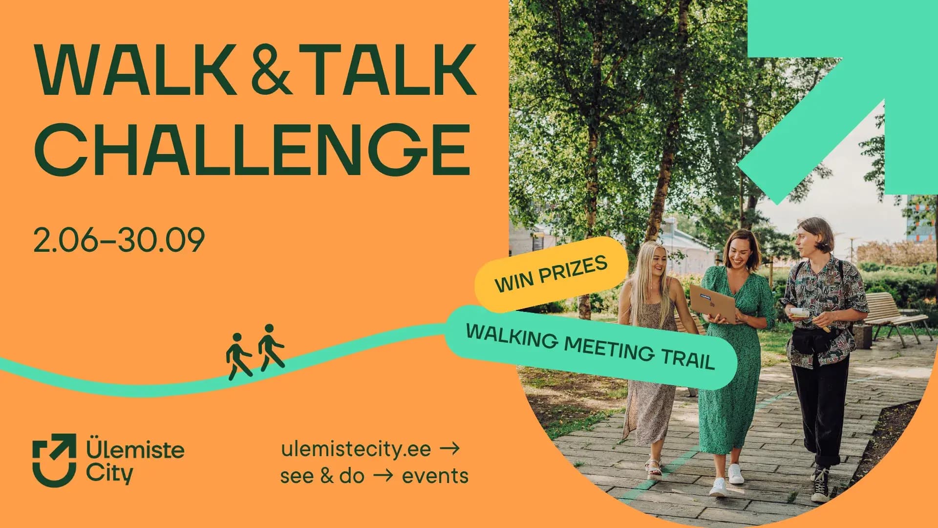 Ülemiste City Walk & Talk väljakutse