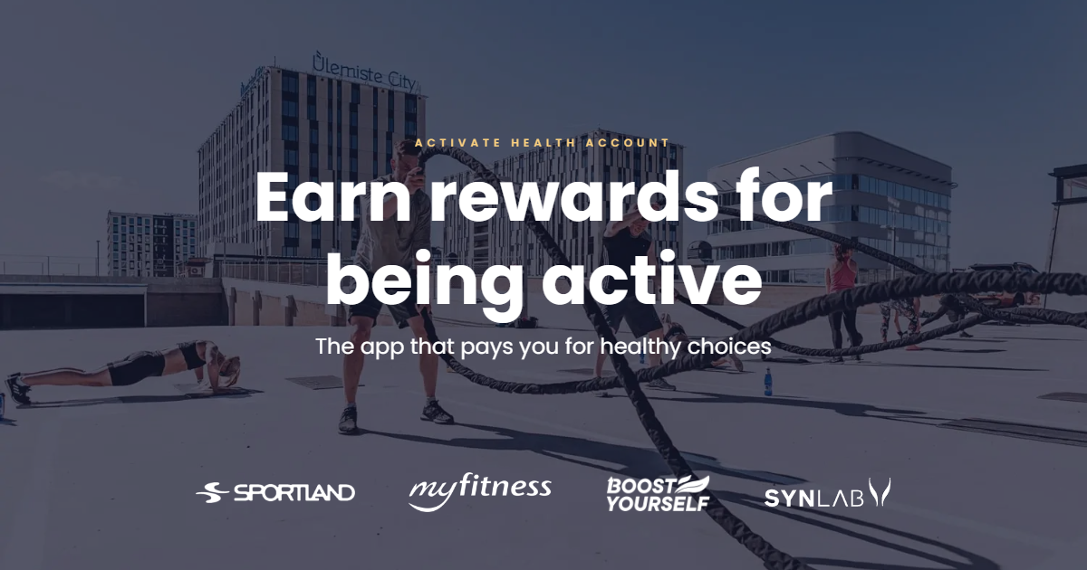 Earn rewards for being active